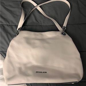 Michael kors leather tote bag